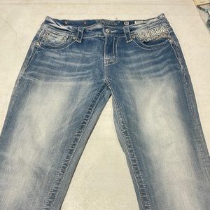 Miss me cuffed skinny jeans